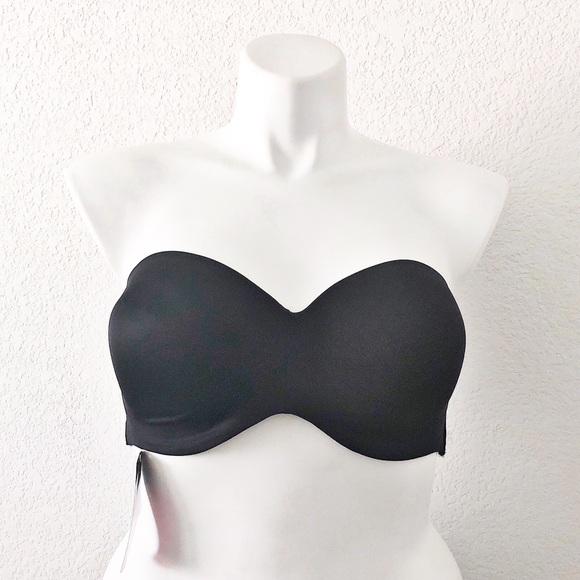 Maidenform Other - NEW MAIDENFORM BLACK STRAPLESS BRA, SIZE 40D
